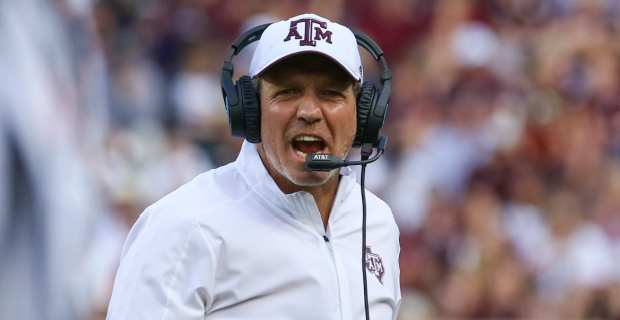 Texas A&M Aggies football coach Jimbo Fisher